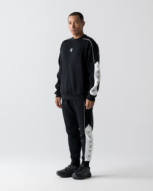CRONOS ANGLE PANTS【BLACK】
