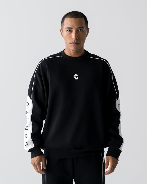 CRONOS ANGLE SWEAT【BLACK】