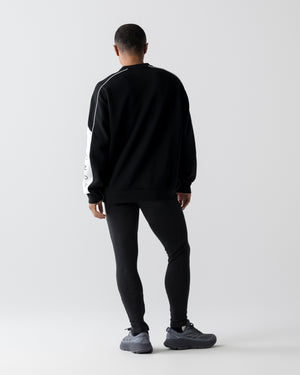 CRONOS ANGLE SWEAT【BLACK】