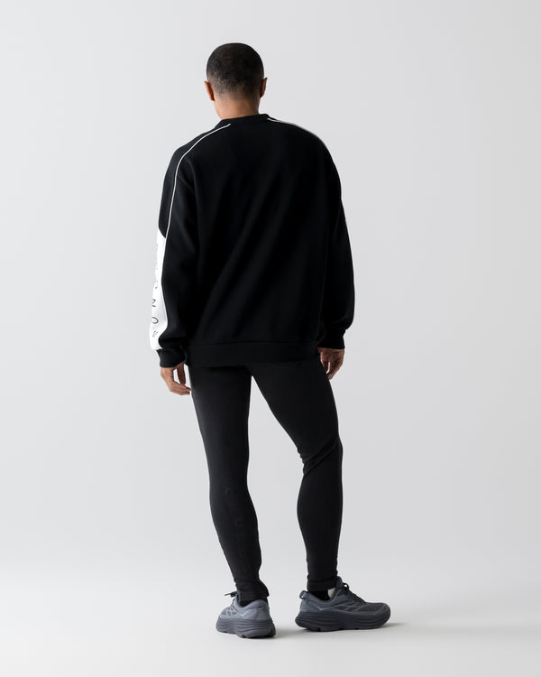 CRONOS ANGLE SWEAT【BLACK】