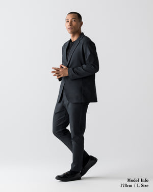 CRONOS UTILITY TAILORED JACKET【BLACK】
