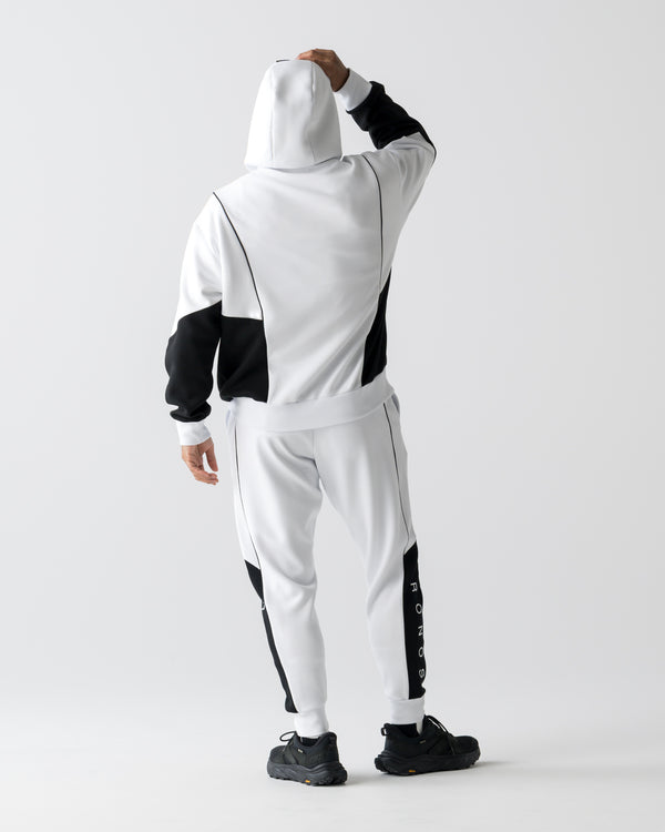 CRONOS ANGLE ZIP BLOUSON【WHITE】