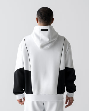 CRONOS ANGLE ZIP BLOUSON【WHITE】