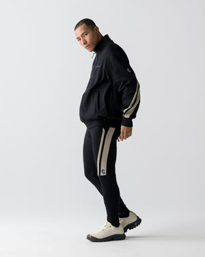 CRONOS AXIS SKINNY PANTS【BLACK×GREIGE】