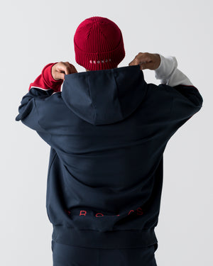 CRONOS SEGMENT HOODIE【NAVY】