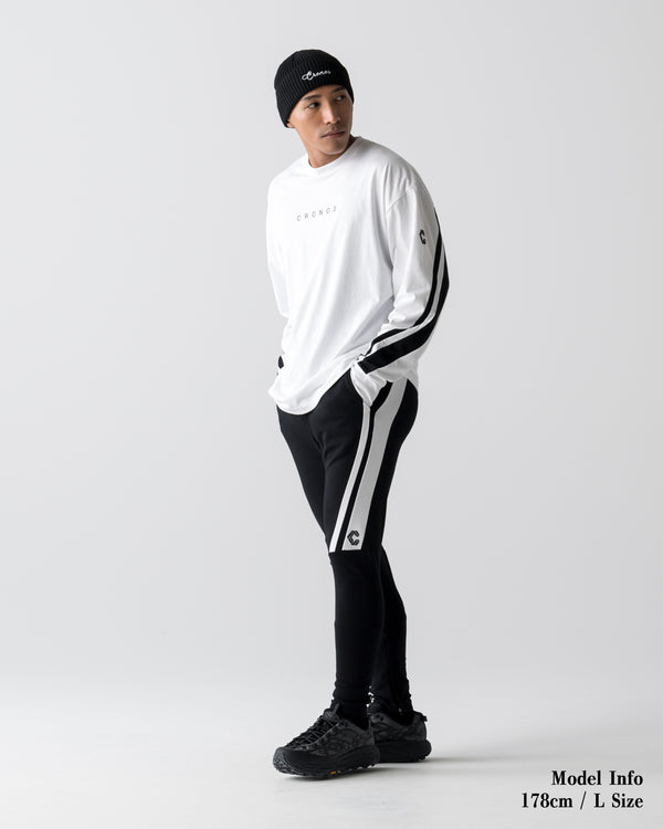 CRONOS AXIS L/S TEE【WHITE】