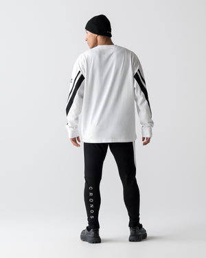 CRONOS AXIS L/S TEE【WHITE】