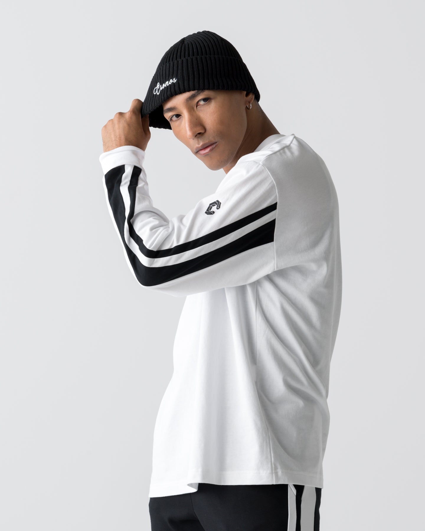 CRONOS AXIS L/S TEE【WHITE】