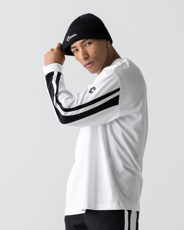 CRONOS AXIS L/S TEE【WHITE】