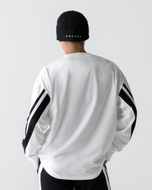 CRONOS AXIS L/S TEE【WHITE】