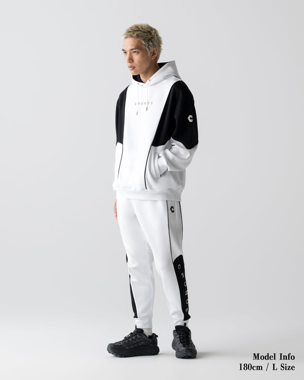 CRONOS ANGLE PANTS【WHITE】