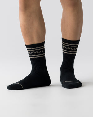CRONOS BANNER SOCKS【TAUPE】