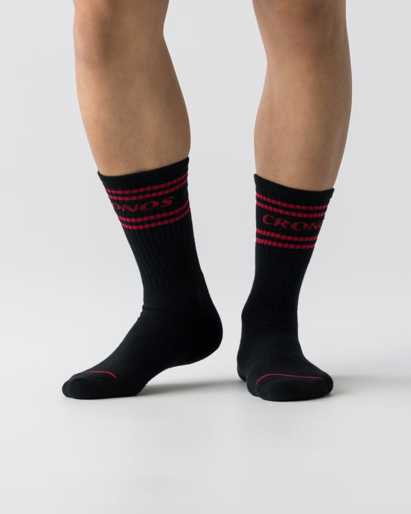 CRONOS BANNER SOCKS【RED】