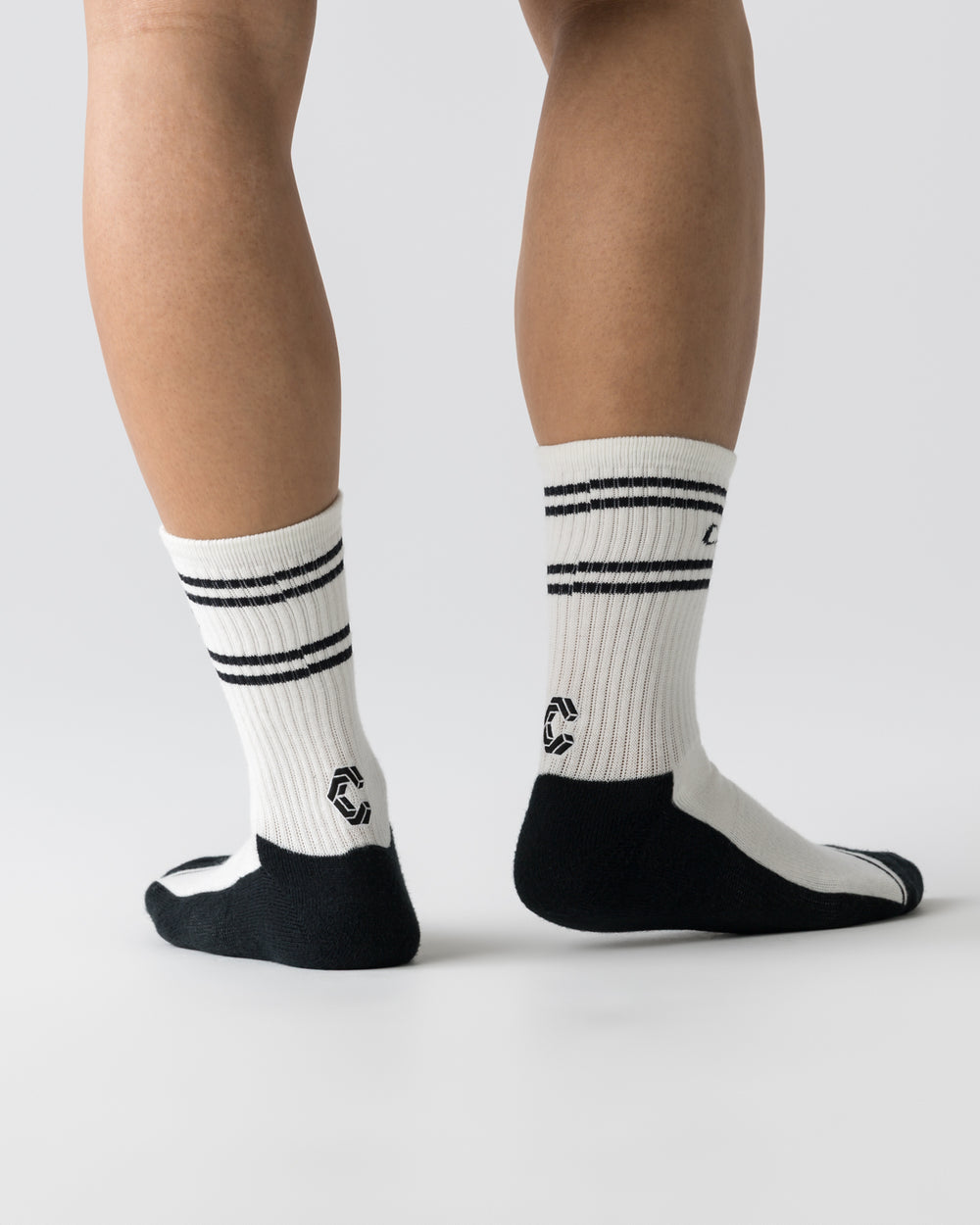 CRONOS BANNER SOCKS【WHITE】