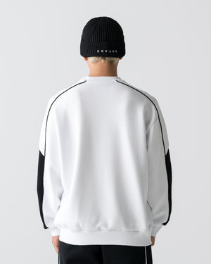 CRONOS ANGLE SWEAT【WHITE】