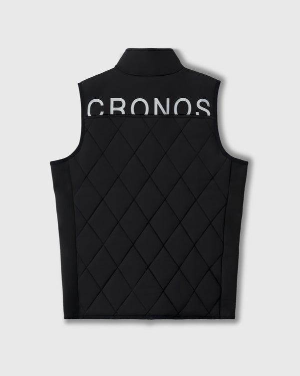 CRONOS BLACK WARM VEST【BLACK】