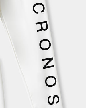 CRONOS BLACK BRUSHED MOCK NECK【WHITE】