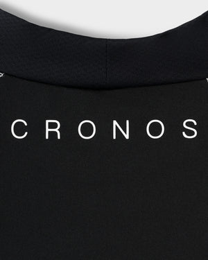 CRONOS BLACK BRUSHED MOCK NECK【BLACK】