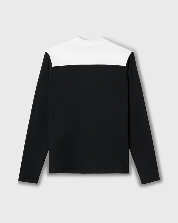 CRONOS BLACK WOMEN THERMAL MOCK NECK【BLACK】