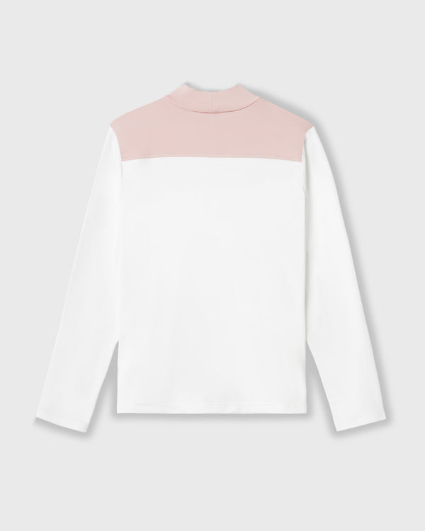 CRONOS BLACK WOMEN THERMAL MOCK NECK【PINK】