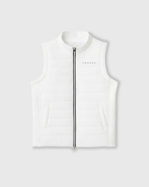 CRONOS BLACK WOMEN 2WAY BLOUSON【WHITE】