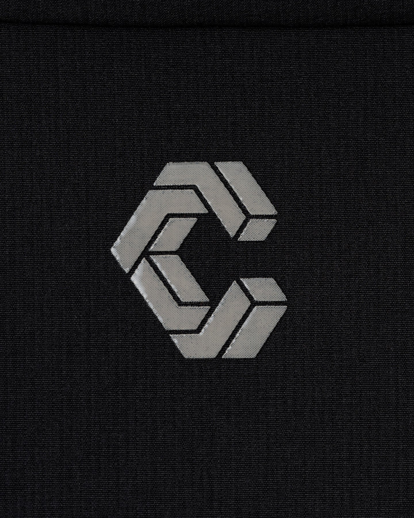 CRONOS BLACK HALF ZIP L/S MOCK NECK【BLACK】