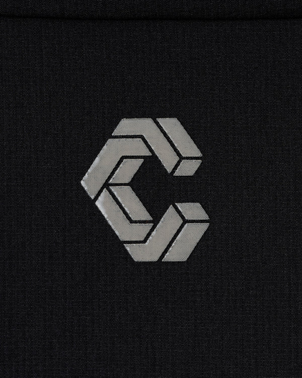 CRONOS BLACK HALF ZIP L/S MOCK NECK【BLACK】