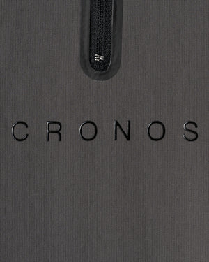 CRONOS BLACK HALF ZIP L/S MOCK NECK【GRAY】