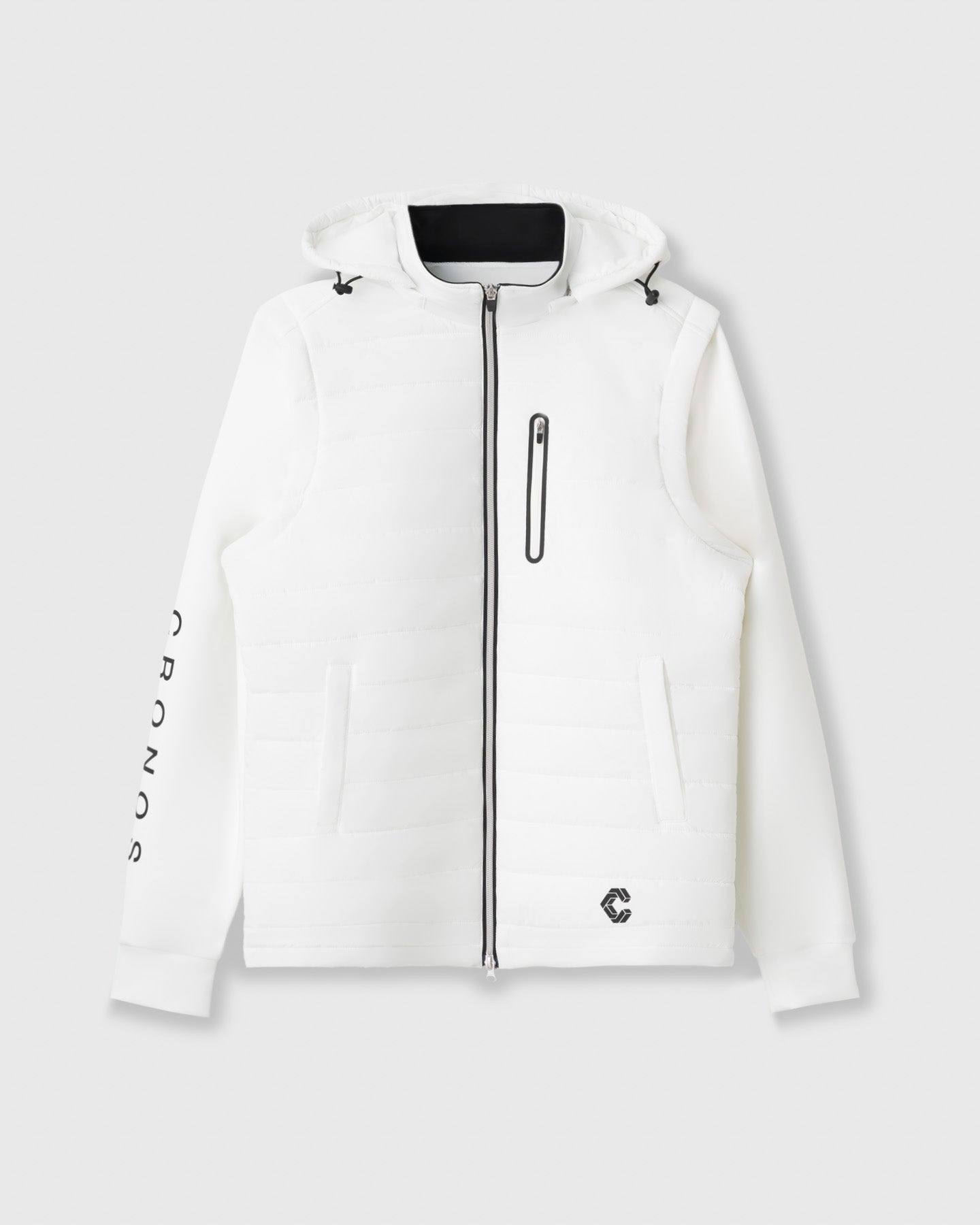 CRONOS BLACK WARM BLOUSON【WHITE】