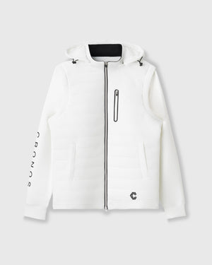 CRONOS BLACK WARM BLOUSON【WHITE】