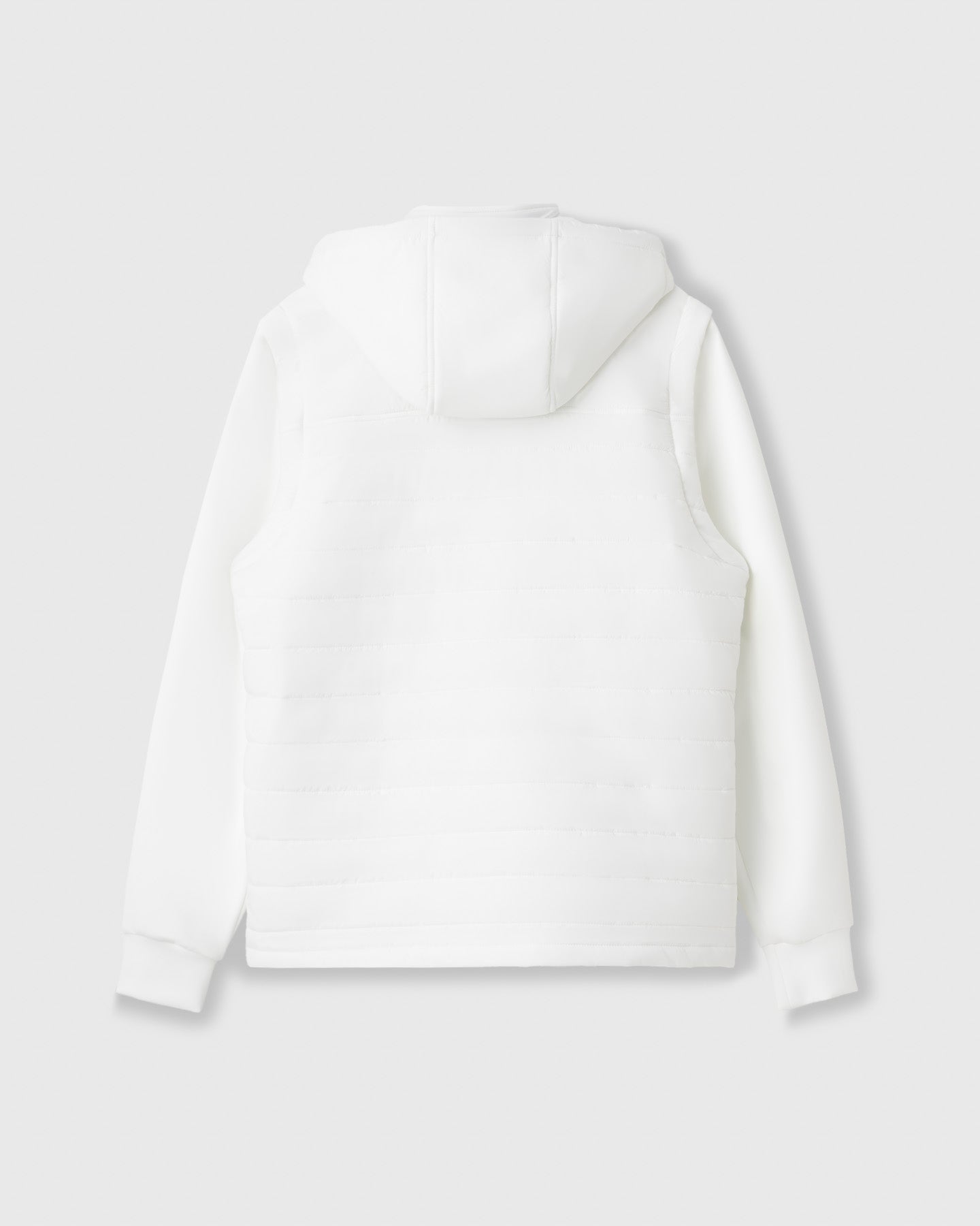 CRONOS クロノス　CR-BL-0027 フライトジャケット ナイロン　黒白 CRONOS BLACK WARM BLOUSON【WHITE】