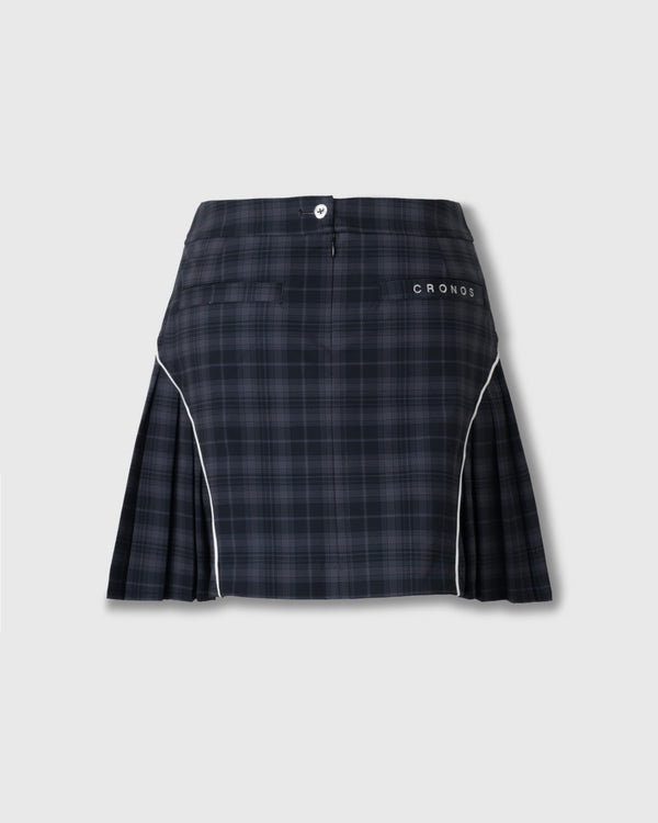 CRONOS BLACK WOMEN WIND PROTECT SKIRT【BLACK×GRAY】