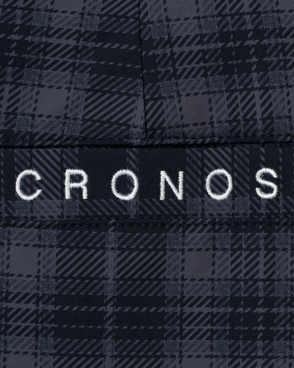 CRONOS BLACK WOMEN WIND PROTECT SKIRT【BLACK×GRAY】