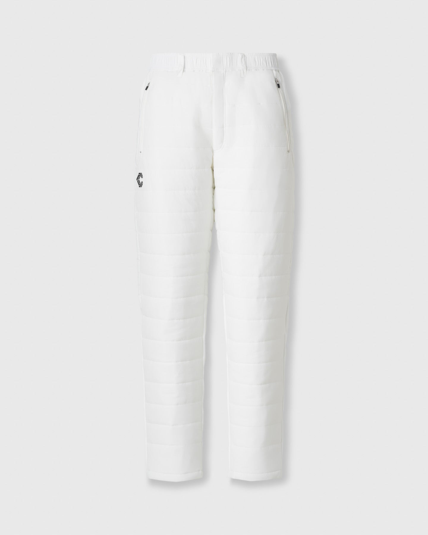 CRONOS BLACK WARM STRETCH PANTS【WHITE】