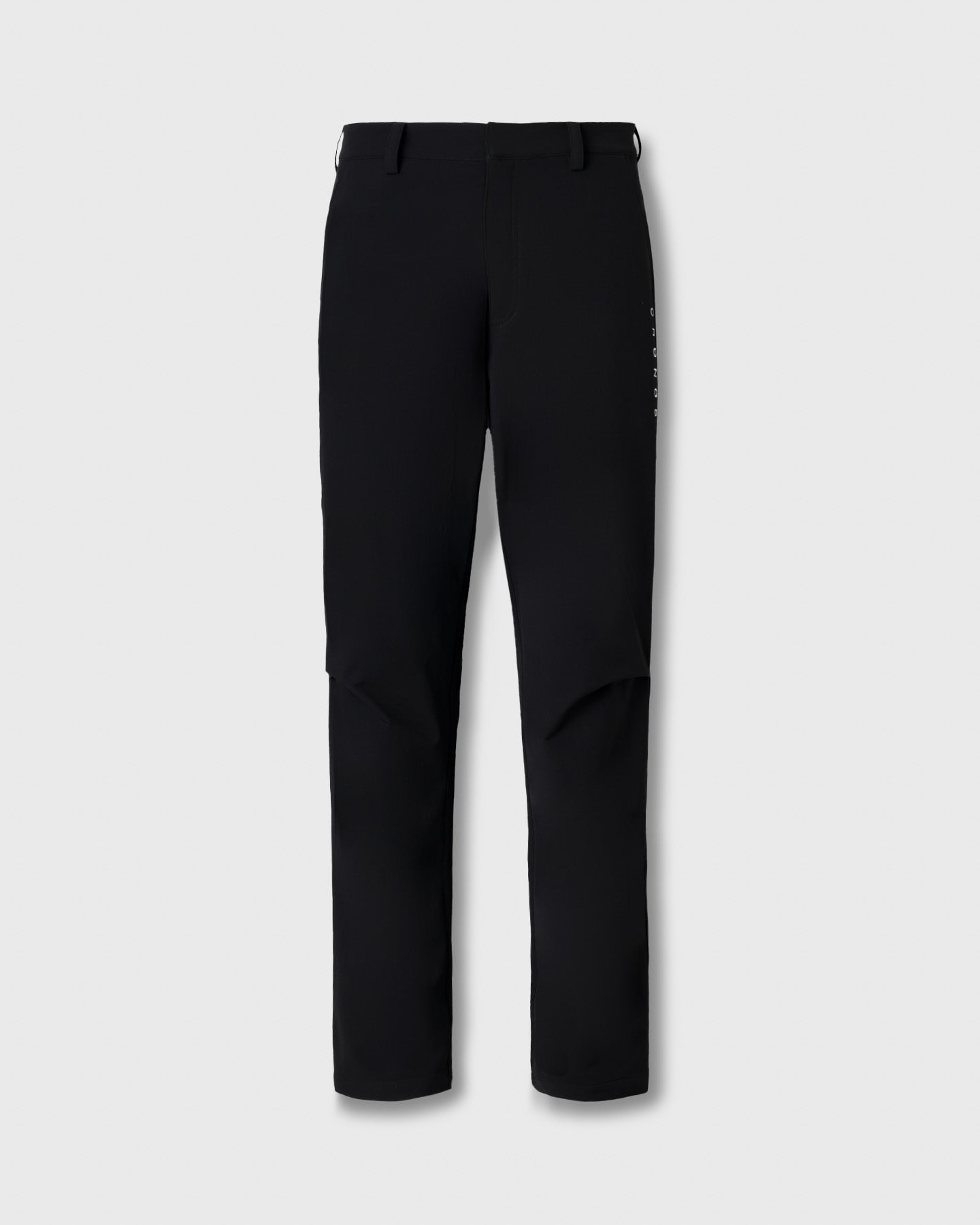 CRONOS BLACK STRETCH SLACKS PANTS【BLACK】