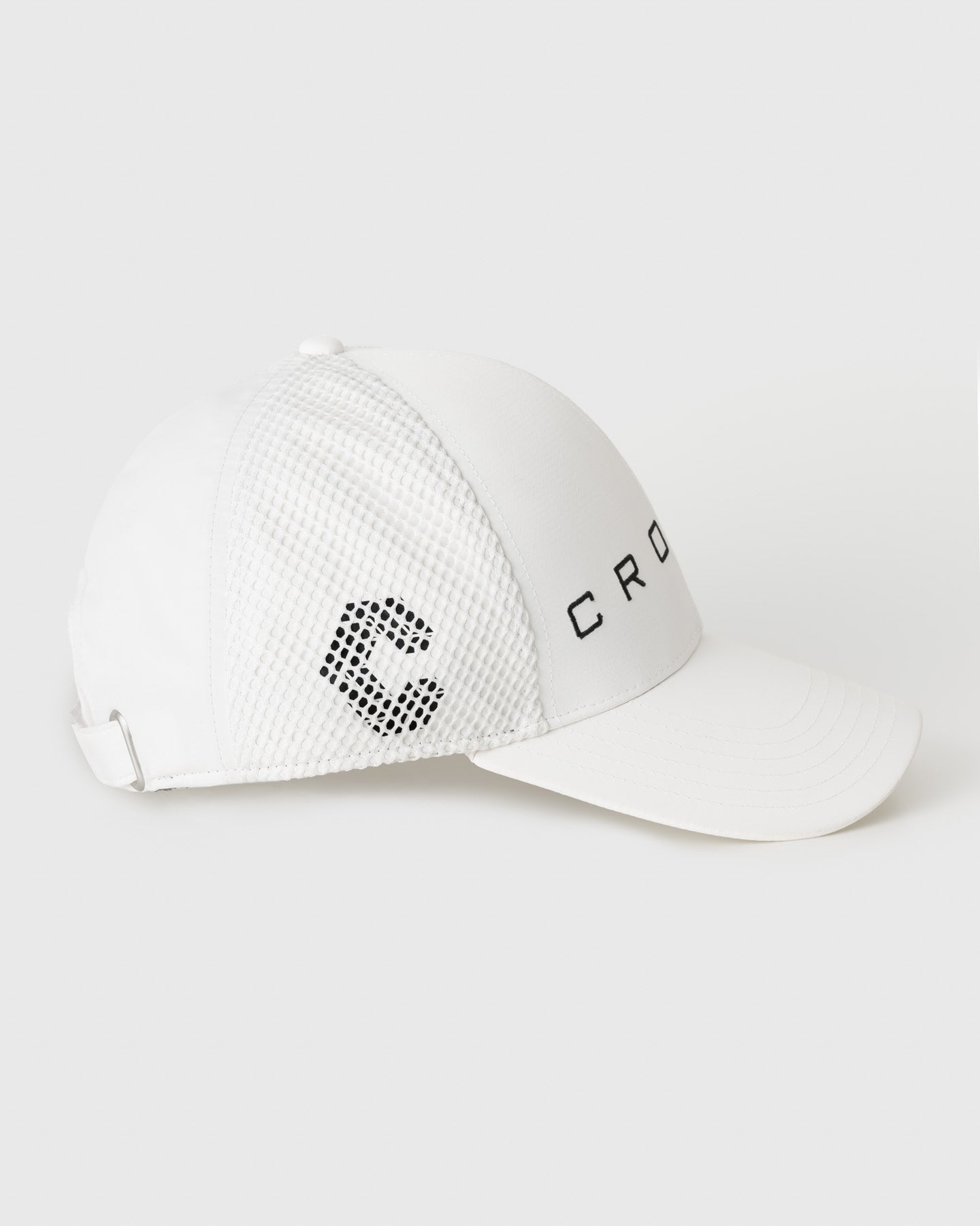 unisex】CRONOS BLACK TWILL MESH CAP【WHITE】