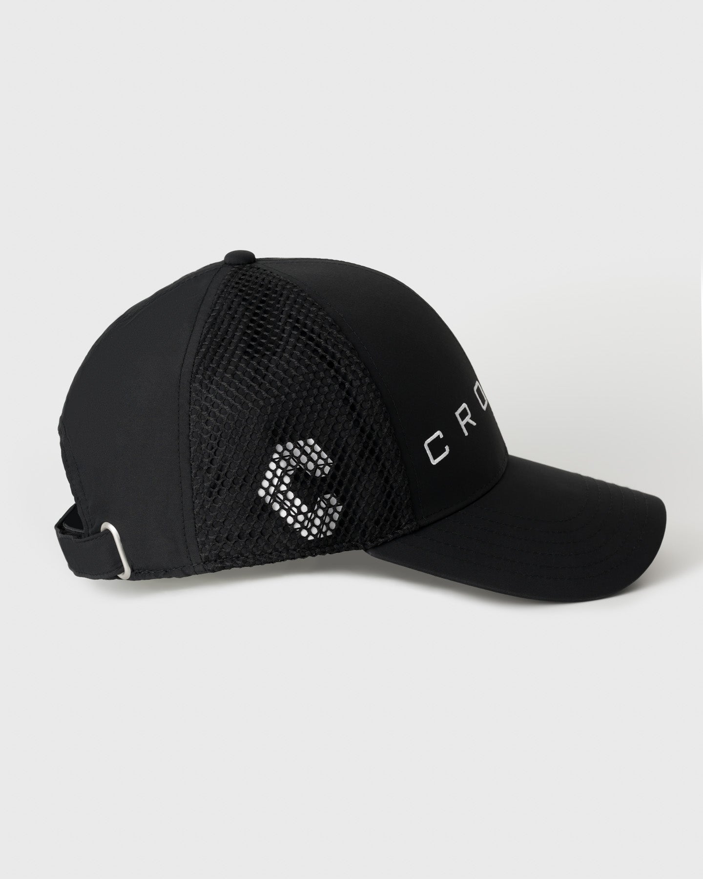unisex】CRONOS BLACK TWILL MESH CAP【BLACK】