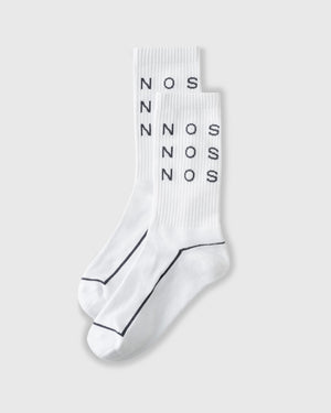 CRONOS BLACK C WRAP SOCKS【WHITE】