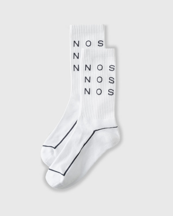 CRONOS BLACK C WRAP SOCKS【WHITE】