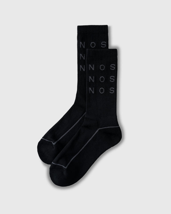 CRONOS BLACK C WRAP SOCKS【BLACK】