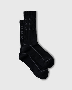 CRONOS BLACK C WRAP SOCKS【BLACK】