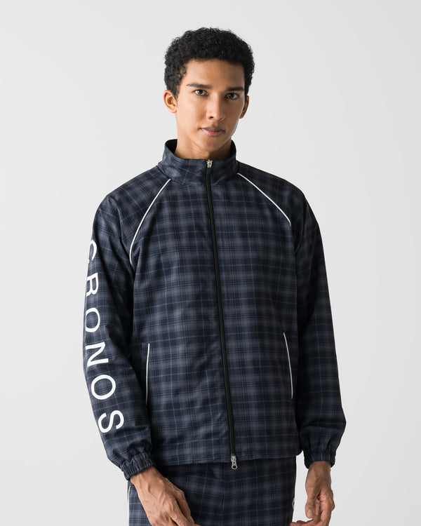 【unisex】CRONOS BLACK FLOW BLOUSON【BLACK×GRAY】