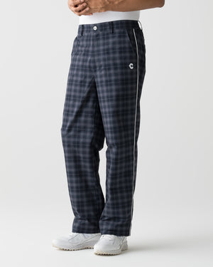 【unisex】CRONOS BLACK FLOW STRAIGHT PANTS【BLACK×GRAY】