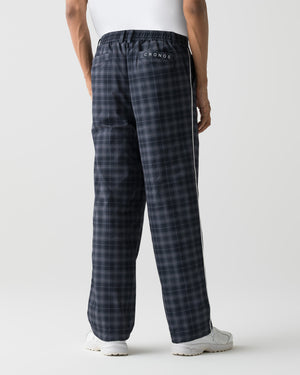 【unisex】CRONOS BLACK FLOW STRAIGHT PANTS【BLACK×GRAY】