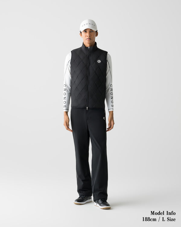 CRONOS BLACK WARM VEST【BLACK】