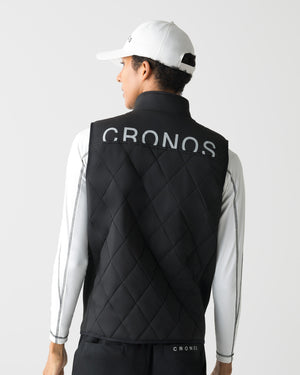 CRONOS BLACK WARM VEST【BLACK】