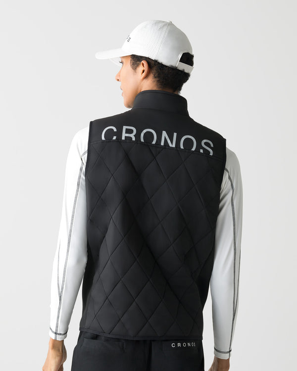CRONOS BLACK WARM VEST【BLACK】
