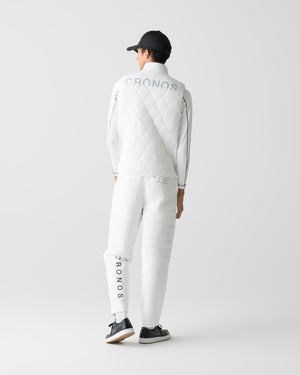 CRONOS BLACK BRUSHED MOCK NECK【WHITE】
