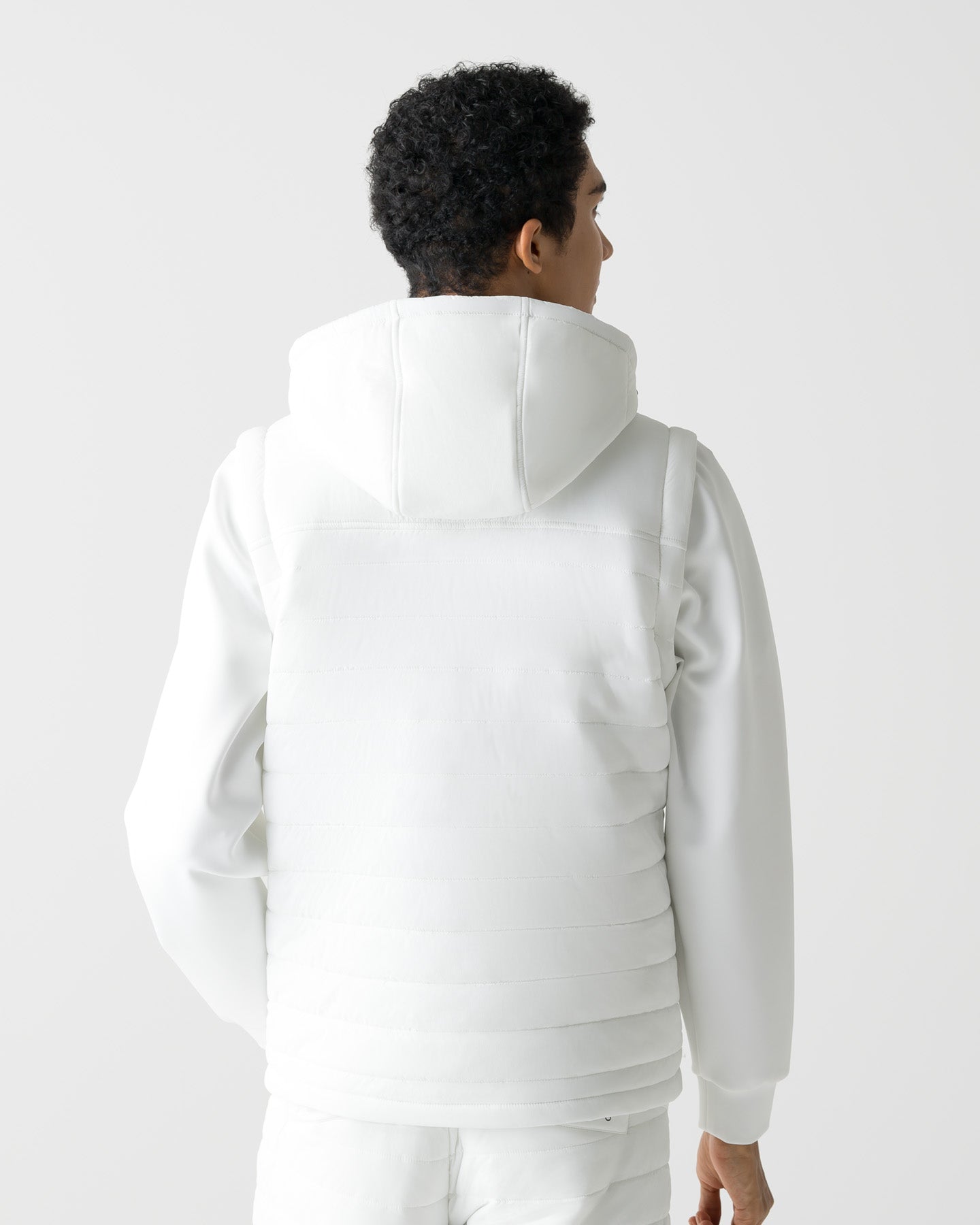 CRONOS BLACK WARM BLOUSON【WHITE】