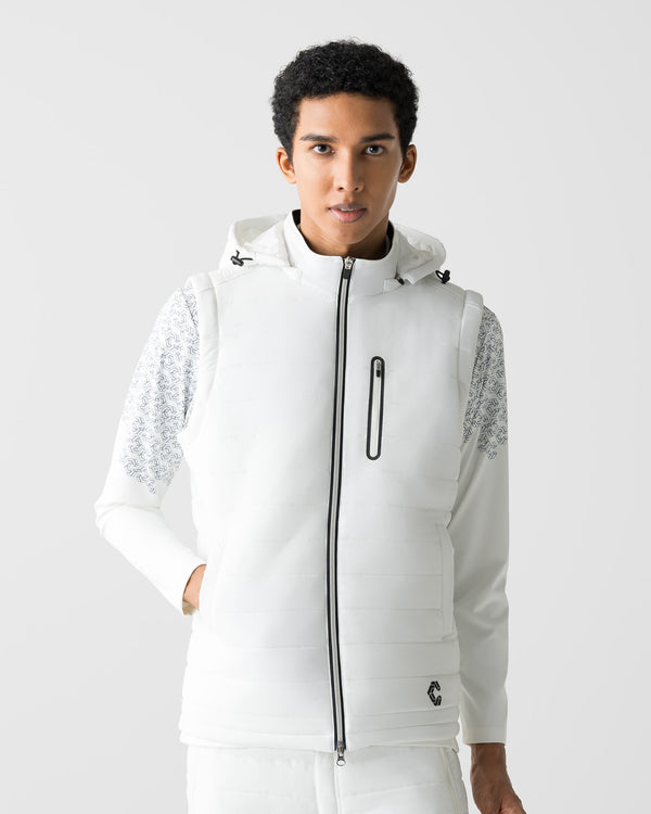 CRONOS BLACK WARM BLOUSON【WHITE】